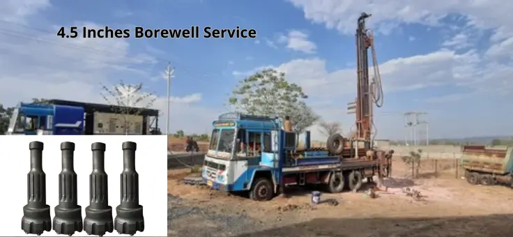 Three trucks containing 4.5-inch borewell drilling services are constantly available for dispatch.